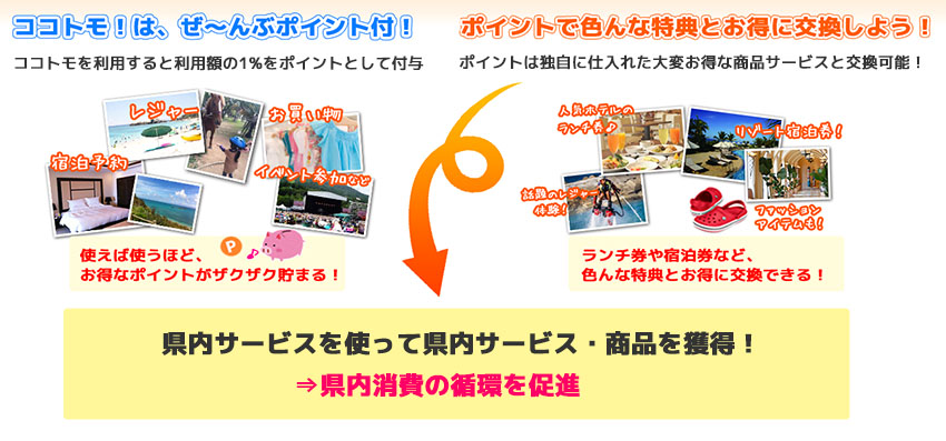 ココトモ独自のポイントシステム